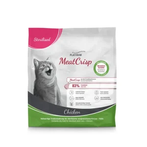 Sparpaket 2 x 400 g Platinum MeatCrisp Sterilised Chicken Katzen Trockenfutter Jetzt Kaufen